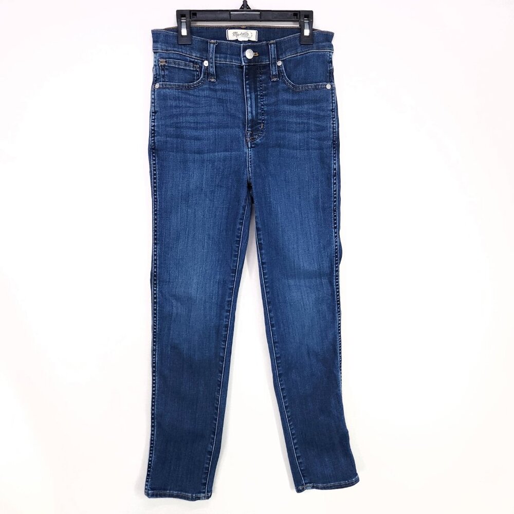 Madewell Stovepipe Jeans Women's 26 Skinny Blue Stretch Denim